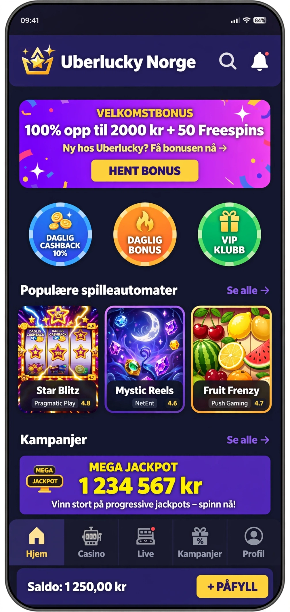 Uberlucky — komplett guide, funksjoner og tips